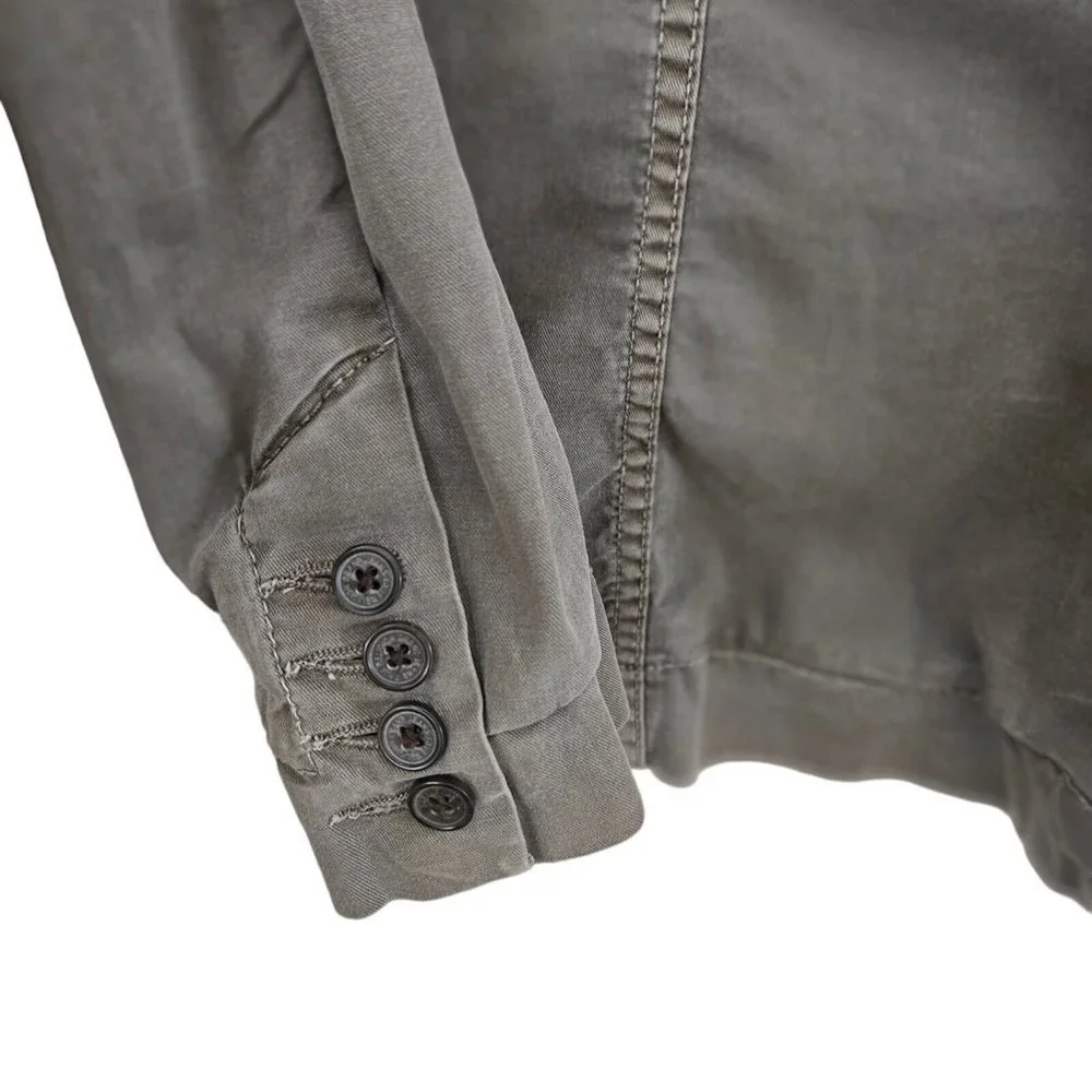 Vintage True Religion Khaki Army Green Utility Casual Jacket WAXM13G17 - Picture 4 of 8